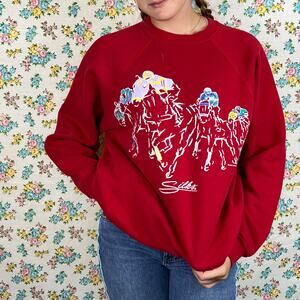 Vintage 90s silks crew neck sweatshirt size large